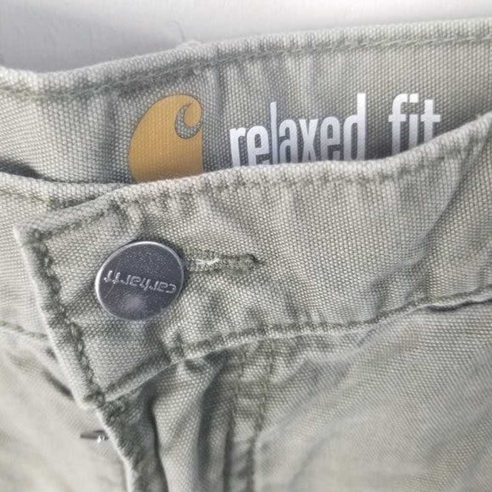 Carhartt Carhartt Men's 34 Faded Grey Cargo Short… - image 4