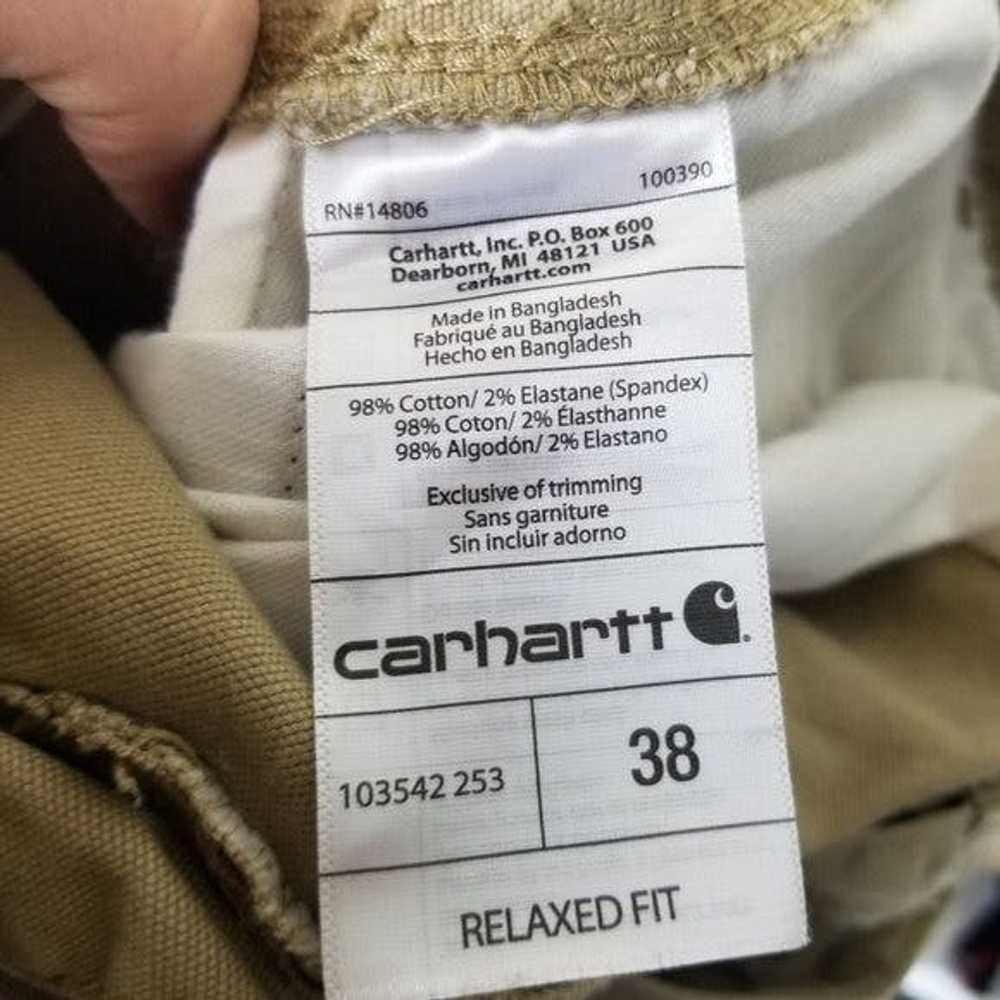 Carhartt Carhartt Men's 38 Relaxed Fit Tan Shorts… - image 6