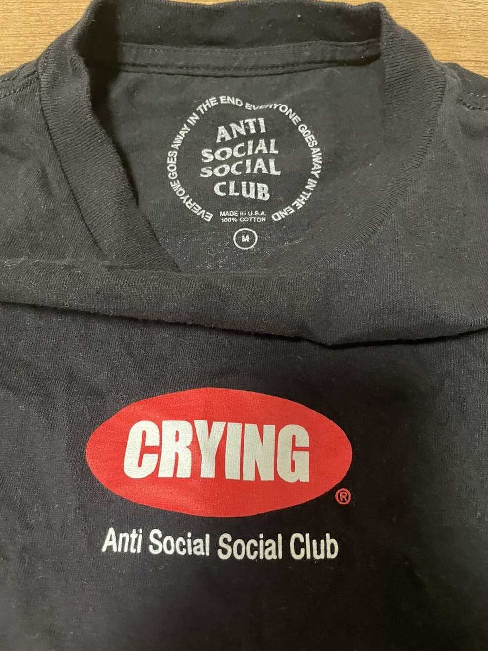 Anti Social Social Club assc size medium black cr… - image 2