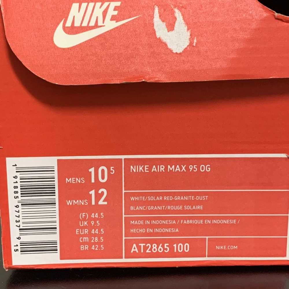 Nike Air Max 95 OG Solar Red - image 7