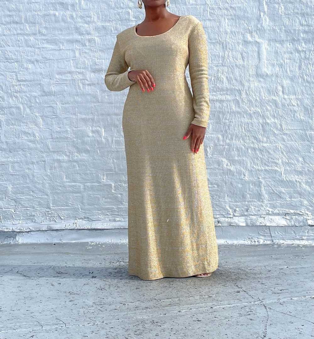 70's B. Altman & Co Gown (M) - image 2