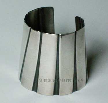 Rebajes Modernist Sterling Deco Bracelet - image 1