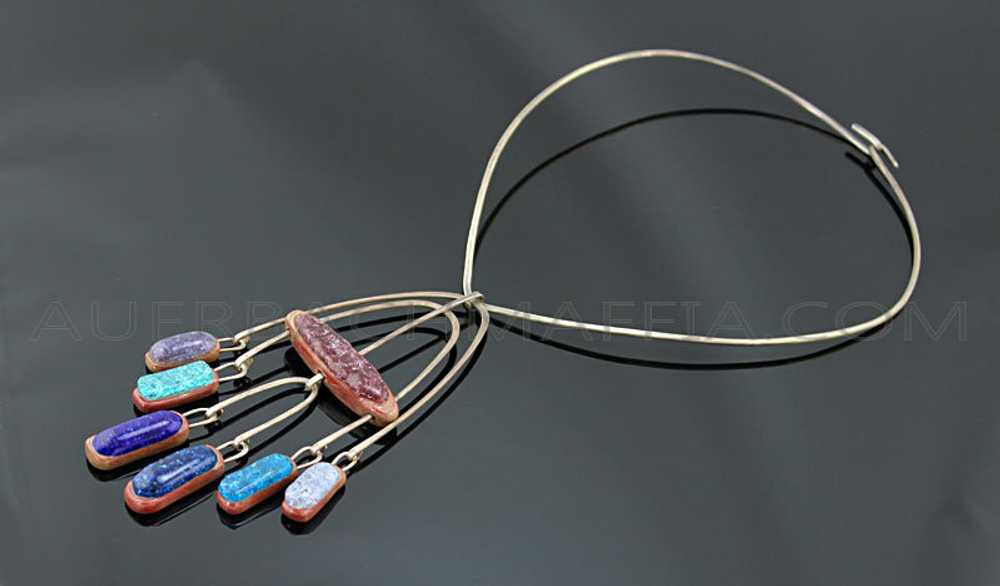 Elsa Freund Modernist Kinetic Necklace American - image 2