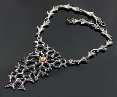 Robert Larin Sculptural Pewter Necklace - Canada - image 1