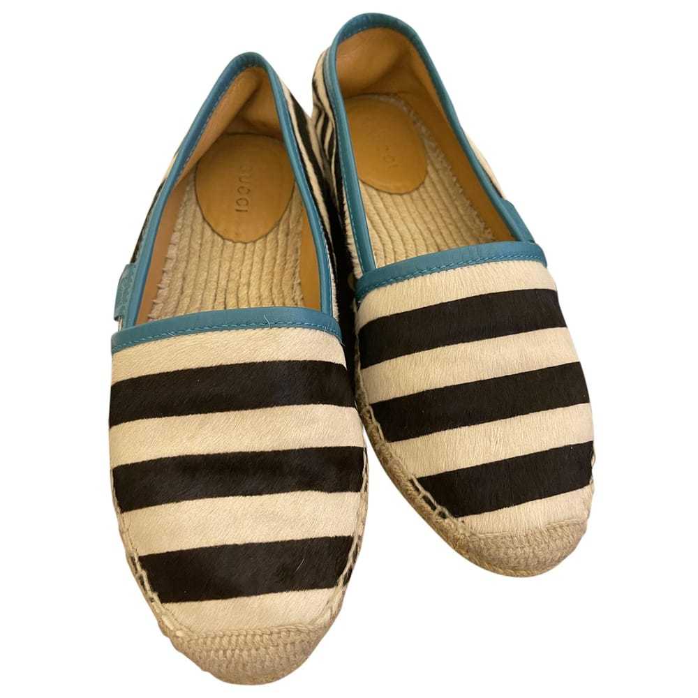 Gucci Pony-style calfskin espadrilles - image 1