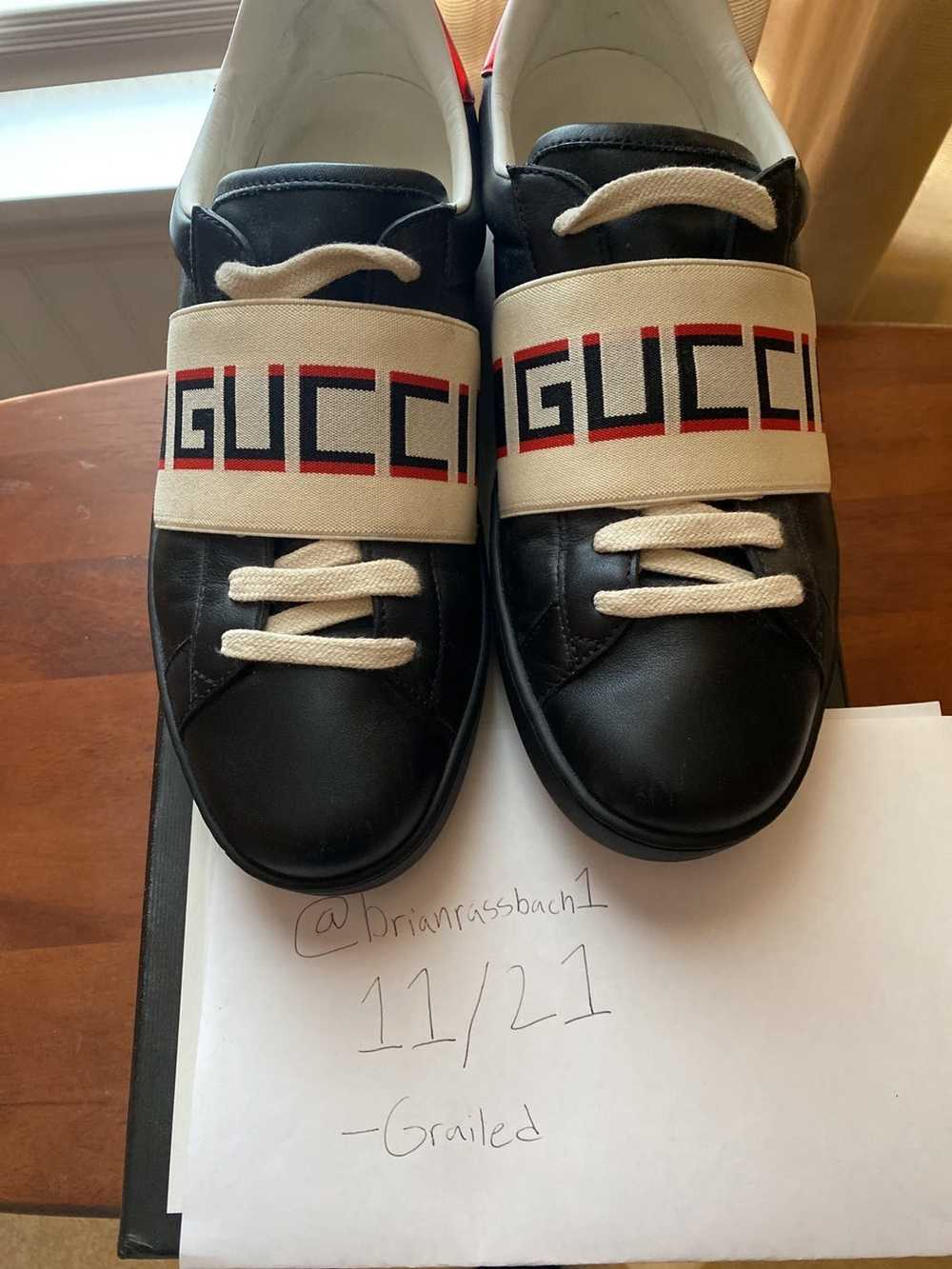 Gucci Gucci ace sneaker size 8 - image 1