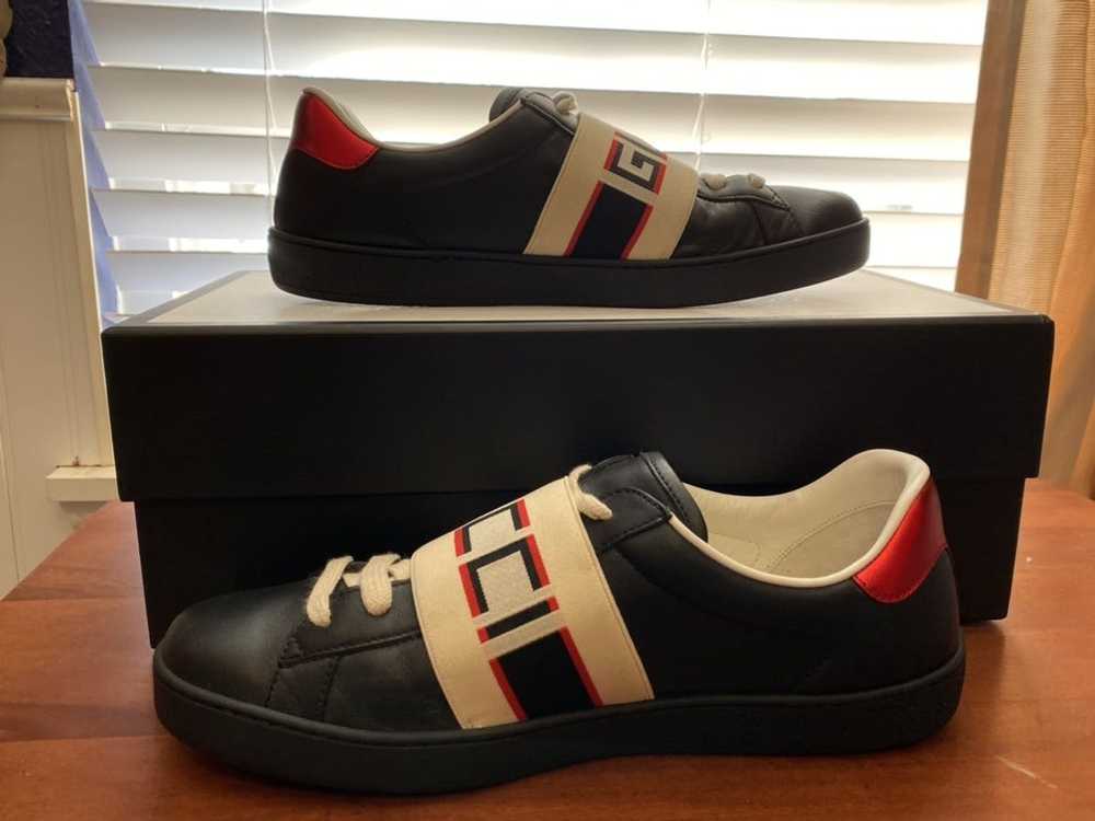 Gucci Gucci ace sneaker size 8 - image 4