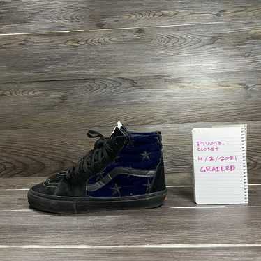 Supreme vans sk8 hi cheap velvet