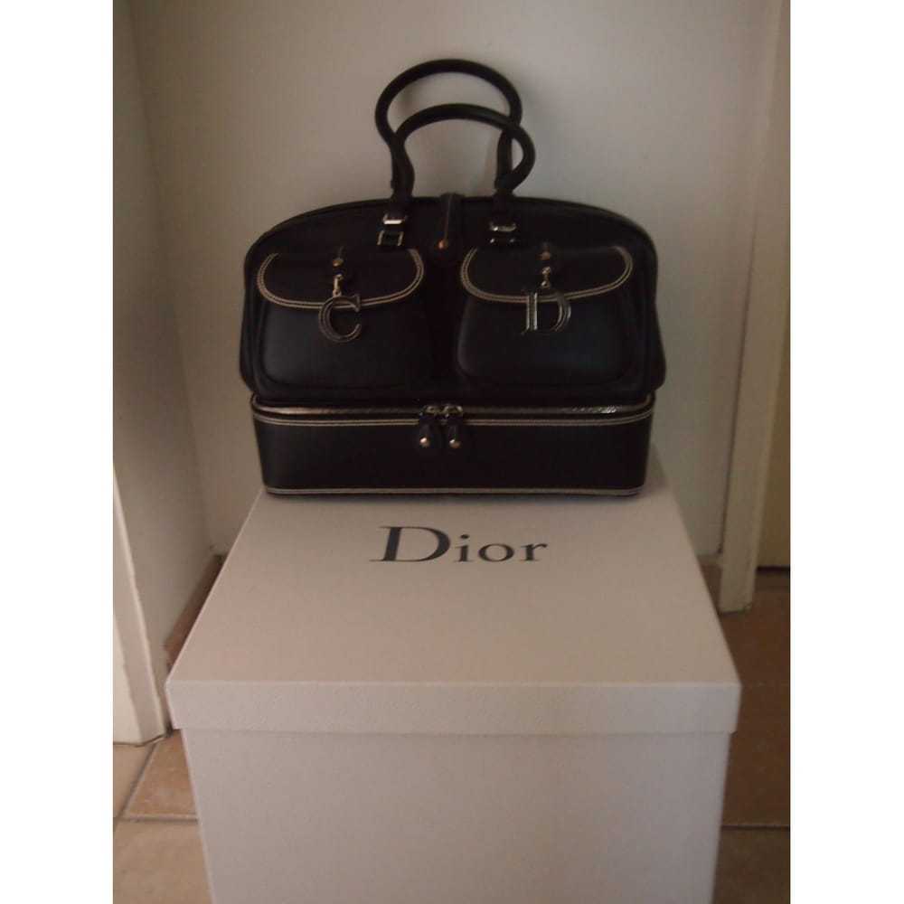 Dior Détective leather handbag - image 10