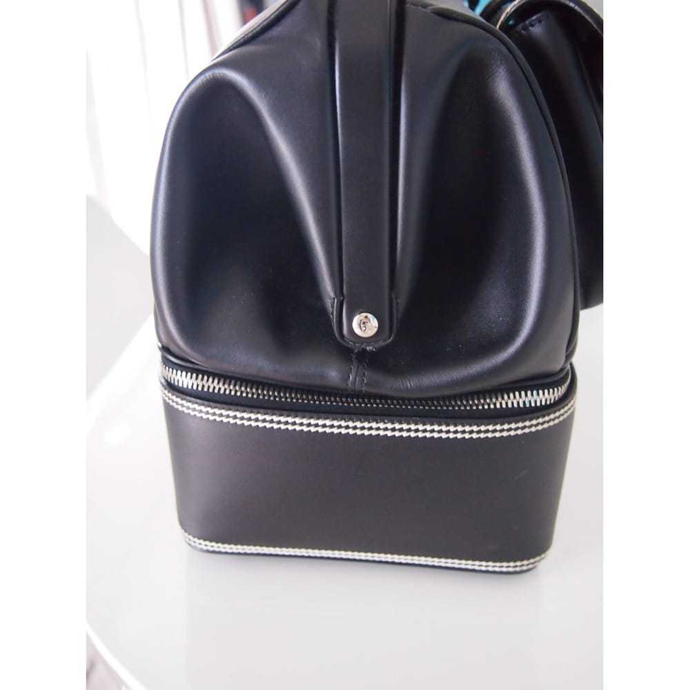 Dior Détective leather handbag - image 4
