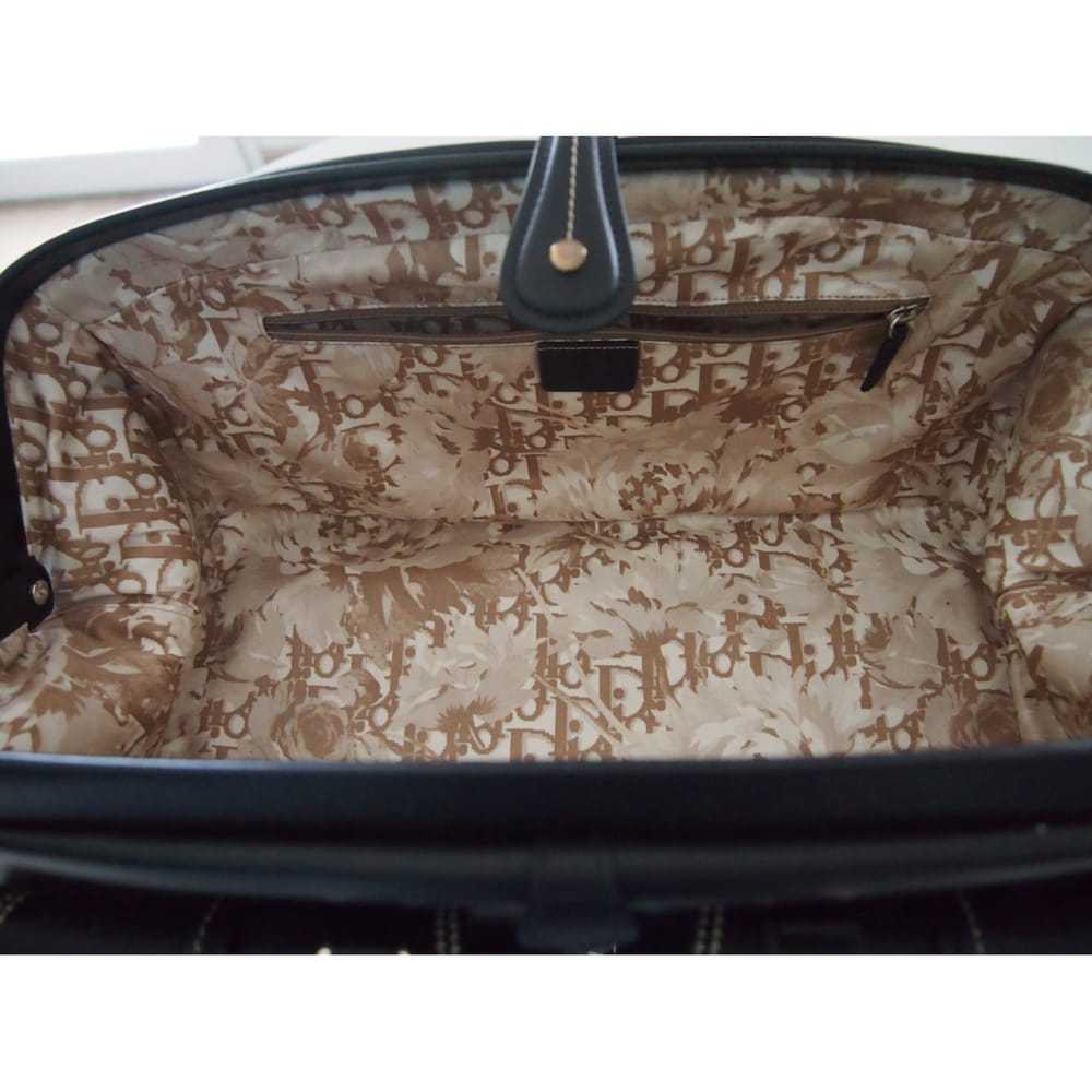 Dior Détective leather handbag - image 7