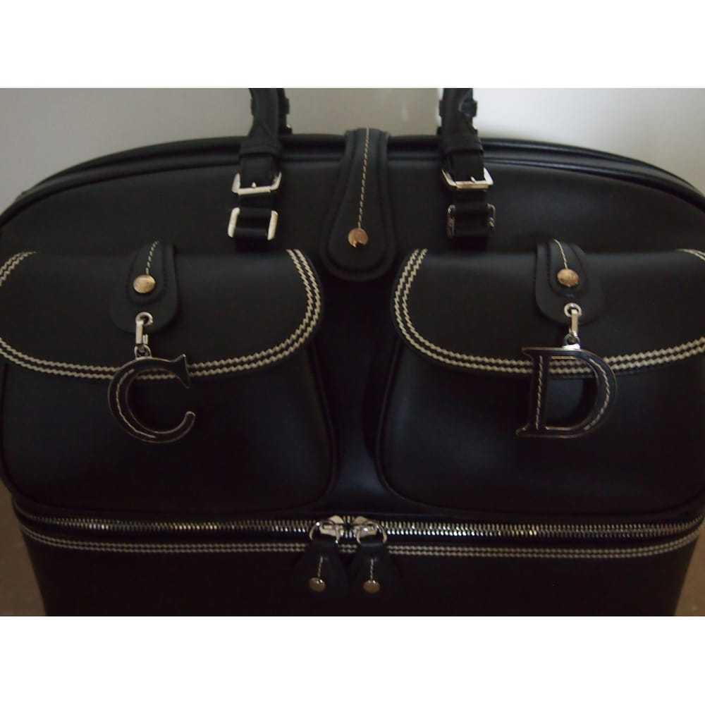 Dior Détective leather handbag - image 9