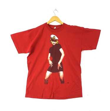 90's Madonna Tシャツ Lサイズ THE GIRLIE SHOW-