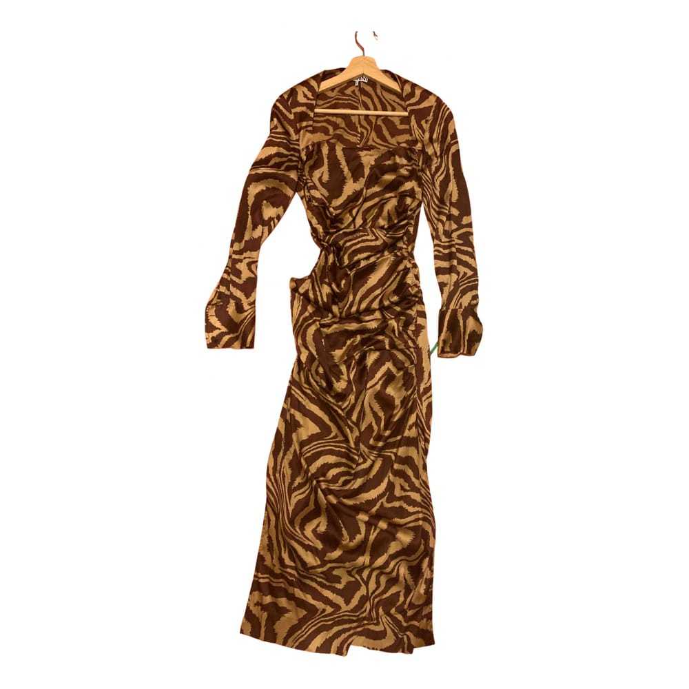 Ganni Spring Summer 2020 silk maxi dress - image 1