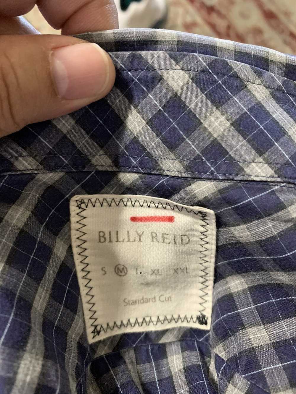 Billy Reid Standard Cut plaid shirt - image 12