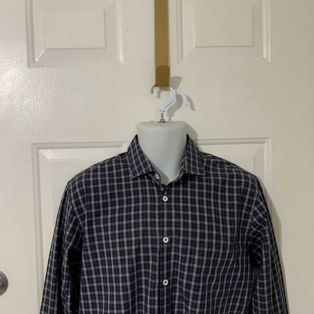 Billy Reid Standard Cut plaid shirt - image 8