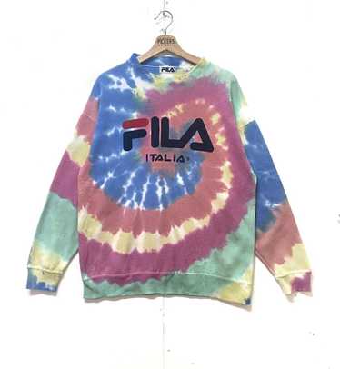 Custom × Fila × Streetwear Custom Made Tie Dye Fil