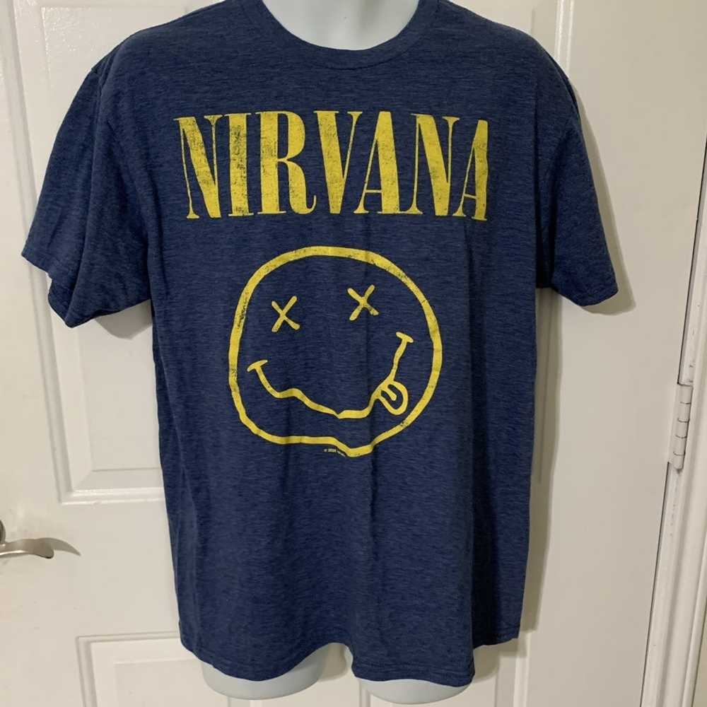 Band Tees × Nirvana Nirvana Graphic T shirt - image 3