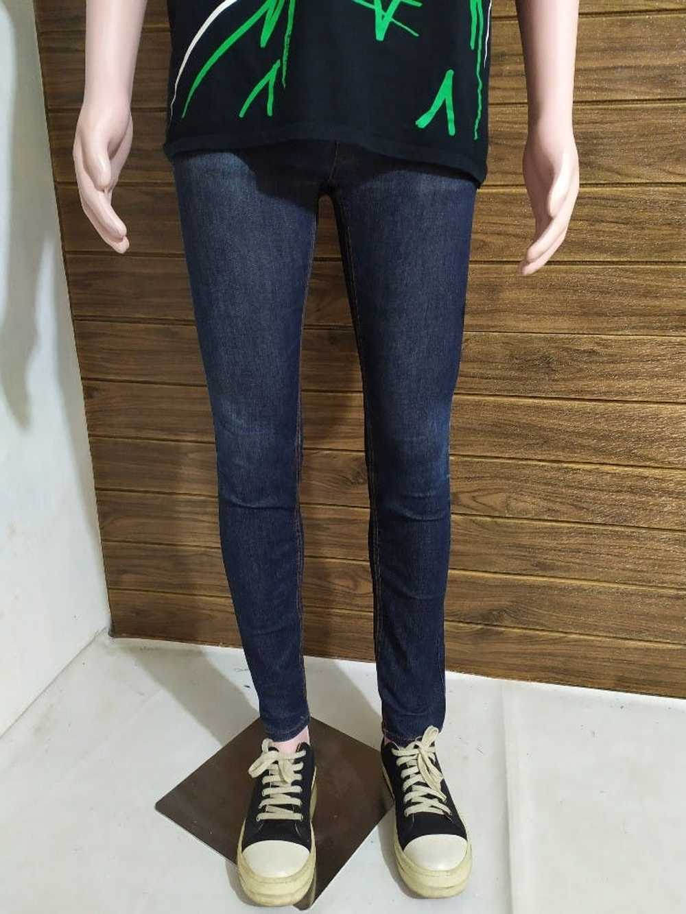 Number (N)ine skinny jeansシルエットスキニー