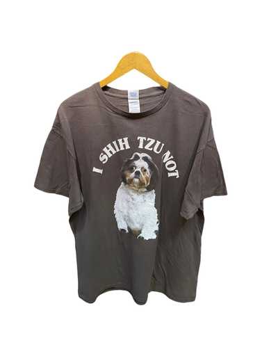 Japanese Brand I shih Tzu Not Dog Graphics Tee - image 1