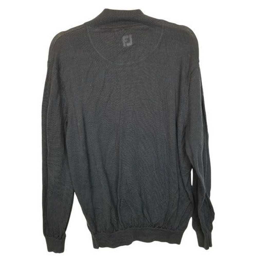 Footjoy Footjoy Men's Size M Black Pullover Sweat… - image 2