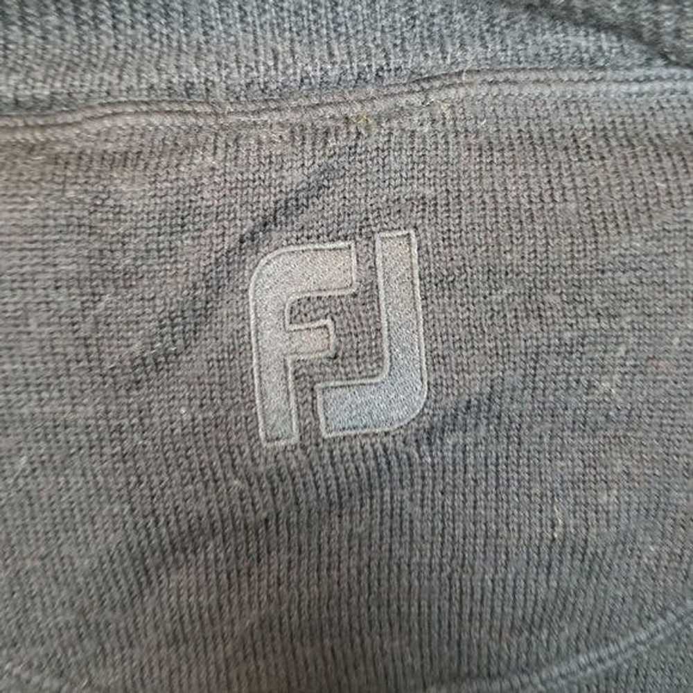 Footjoy Footjoy Men's Size M Black Pullover Sweat… - image 9