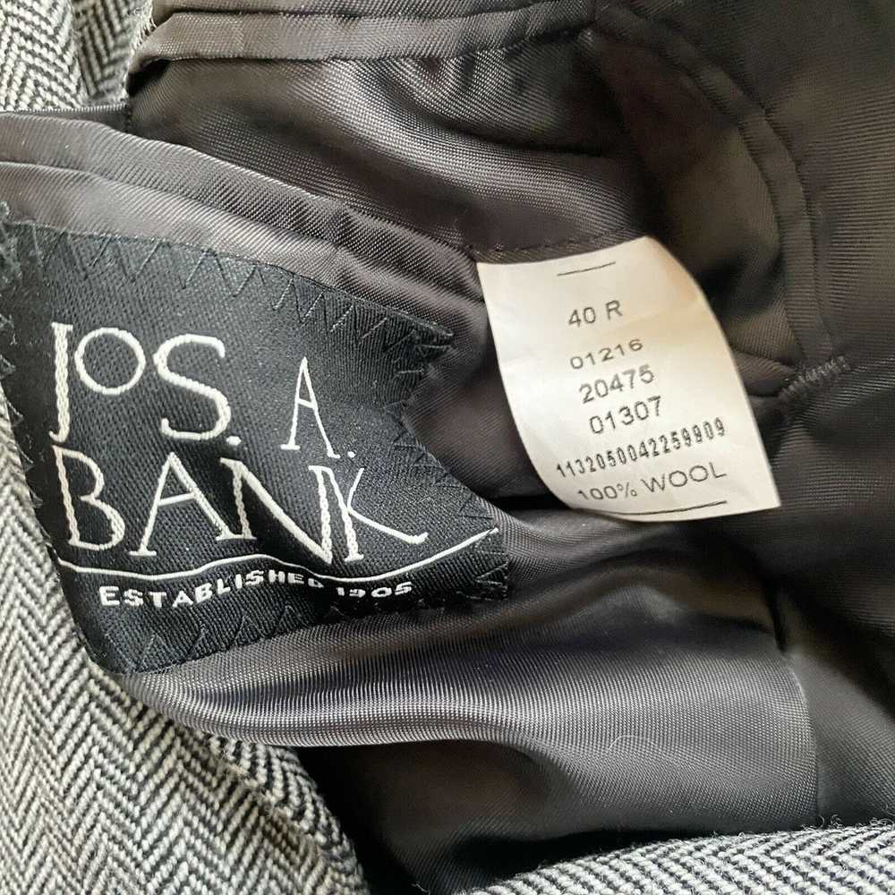 Jos. A. Bank Jos A Bank Blazer Gray Tweed Sports … - image 10