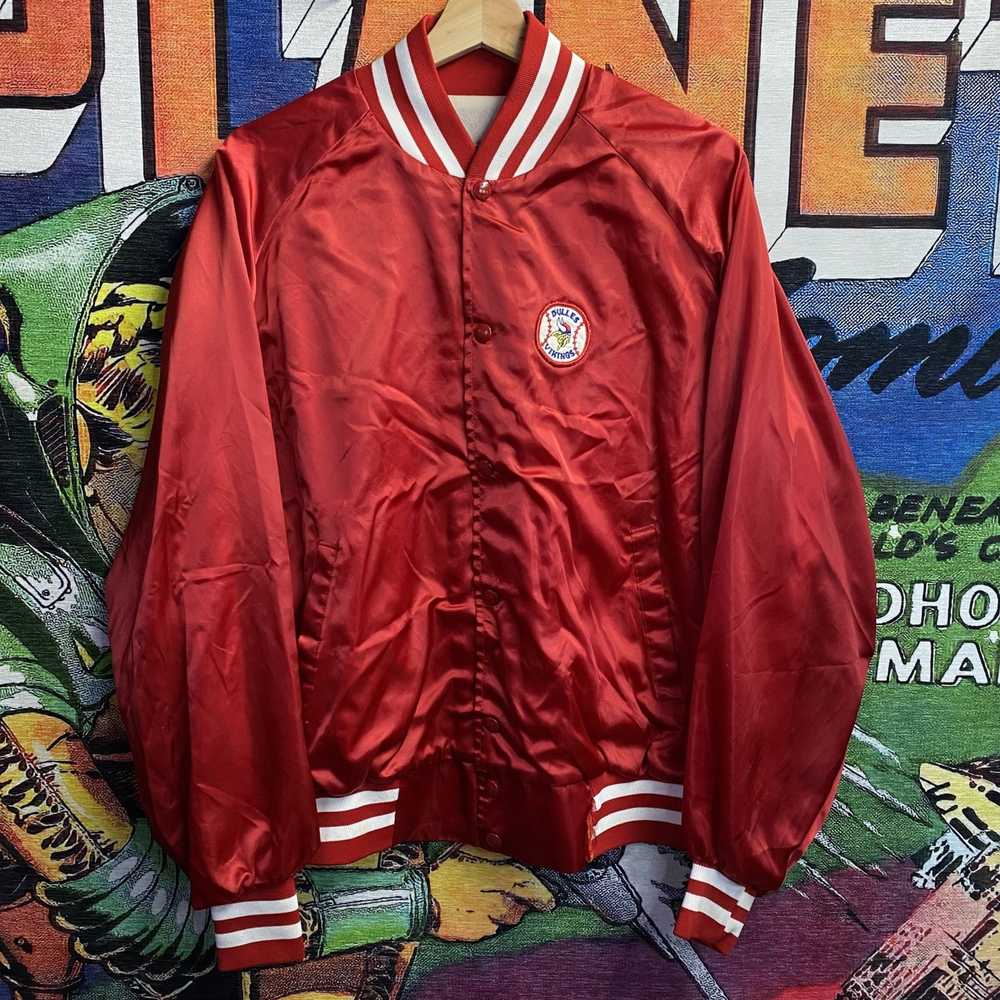 Bomber Jacket × Collegiate × Vintage Vintage 80s … - image 1