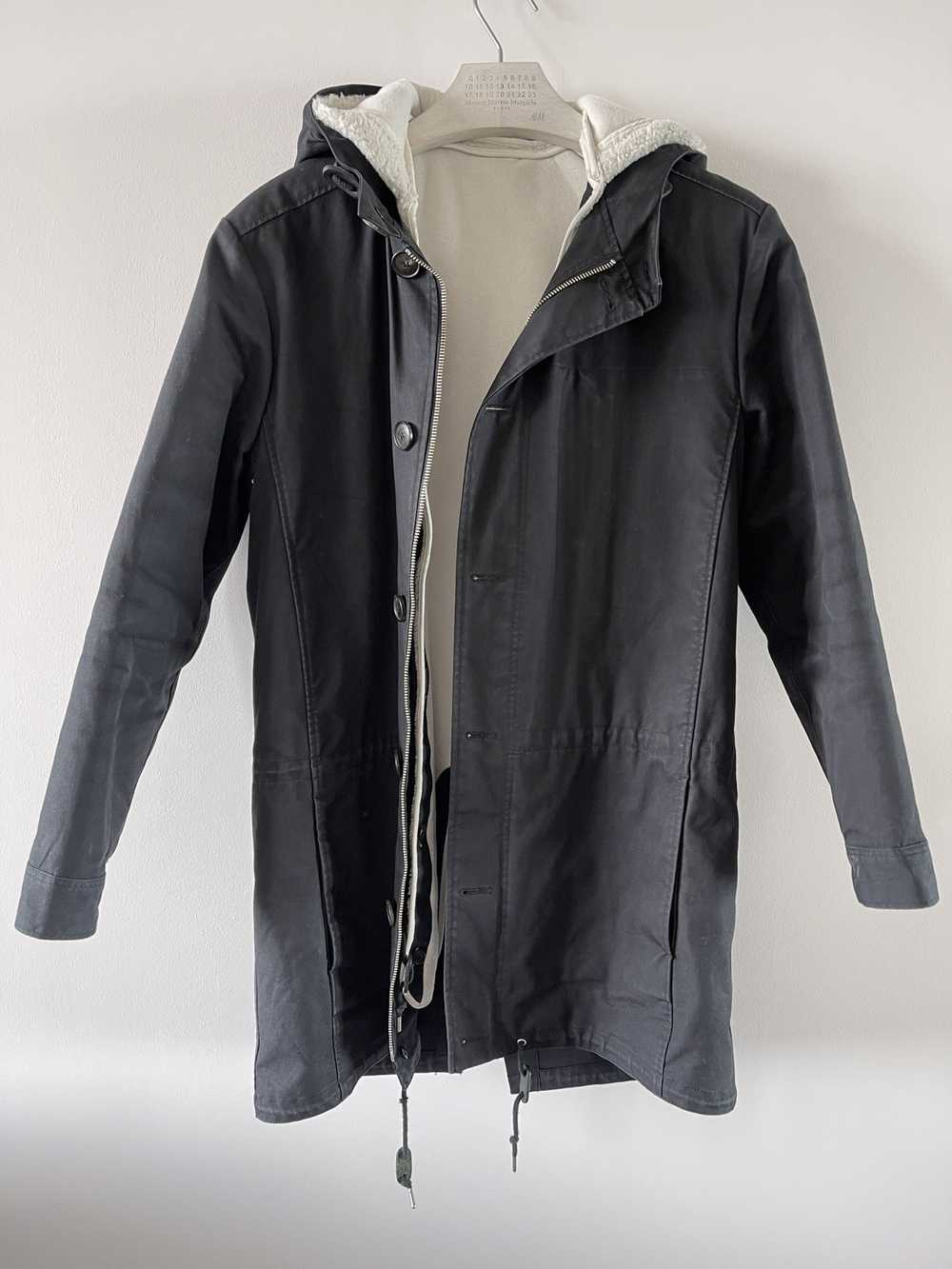 A.P.C. APC Fishtail Parka Navy Blue Size XS - image 1