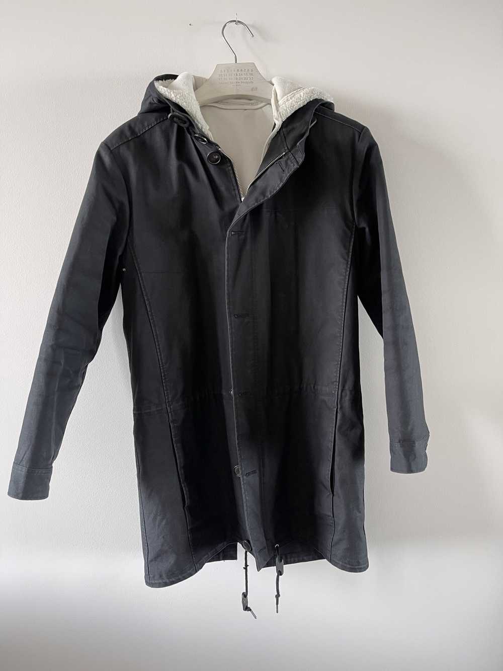 A.P.C. APC Fishtail Parka Navy Blue Size XS - image 2