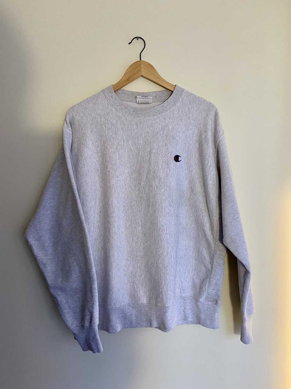 Champion × Vintage Simple Grey Champion sweatshirt - image 1