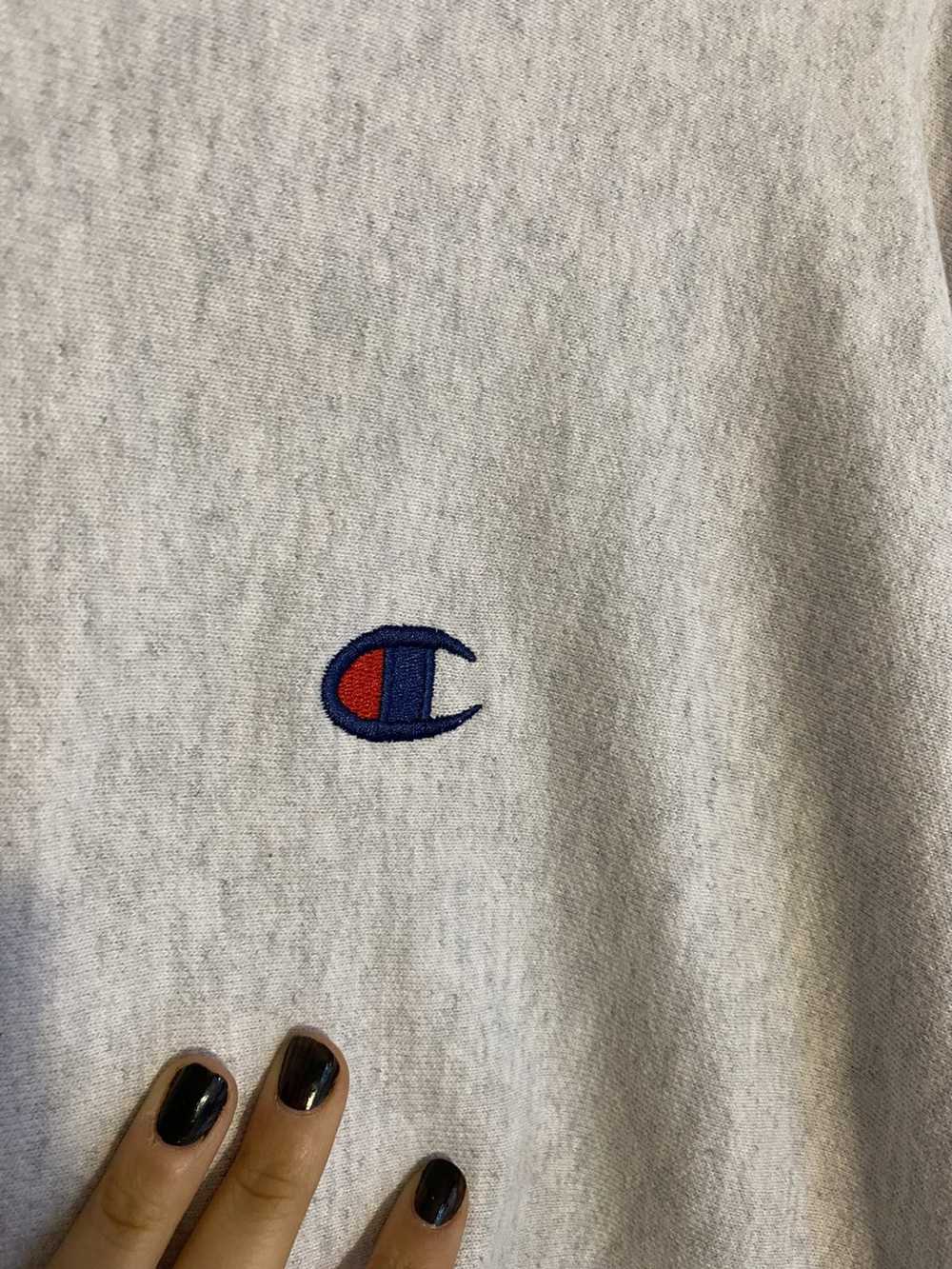 Champion × Vintage Simple Grey Champion sweatshirt - image 3