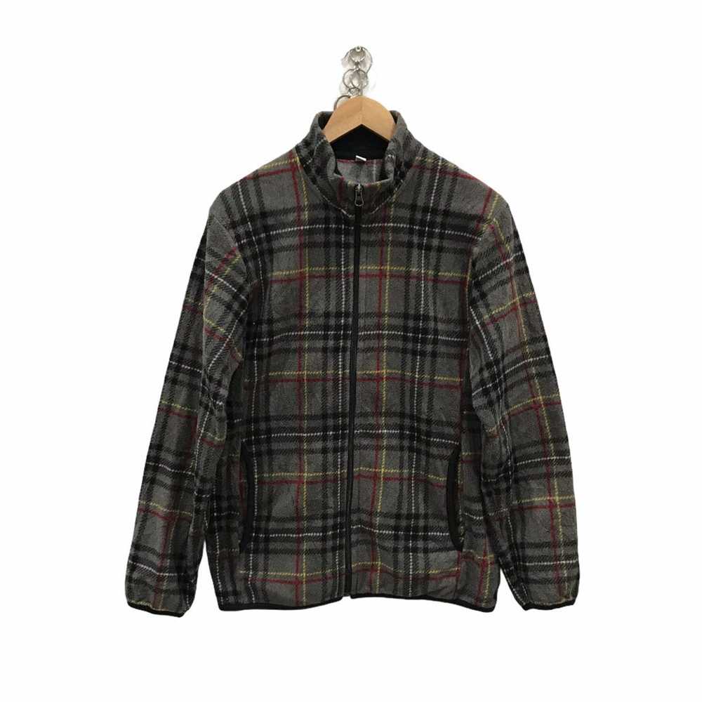 Uniqlo Uniqlo Tartan Design Pullover Jacket Sweat… - image 1