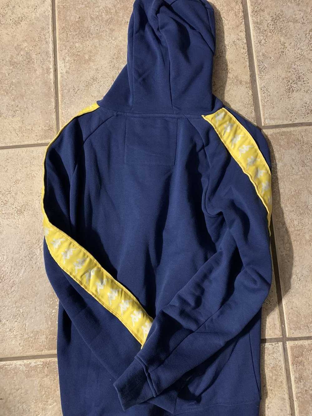 Kappa Kappa Navy/Yellow hoodie - image 2