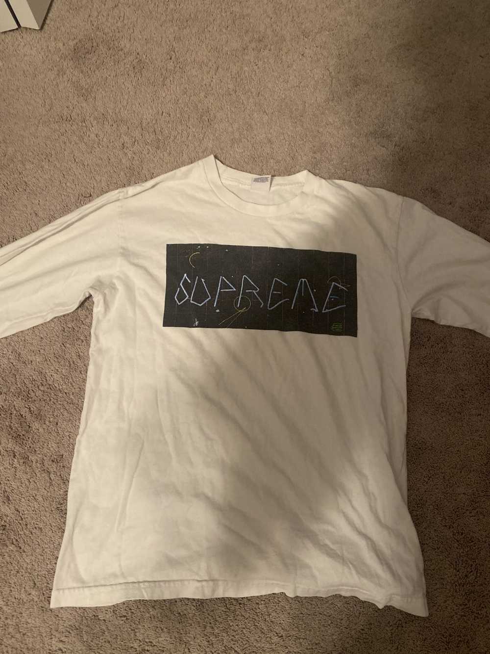 Supreme Supreme Blade Grid Tee - image 1