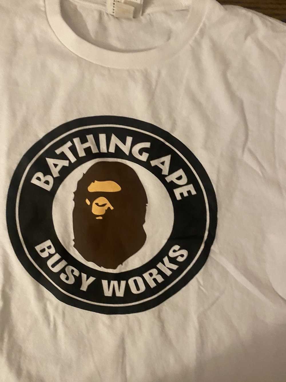 Bape Bape white tee - image 3