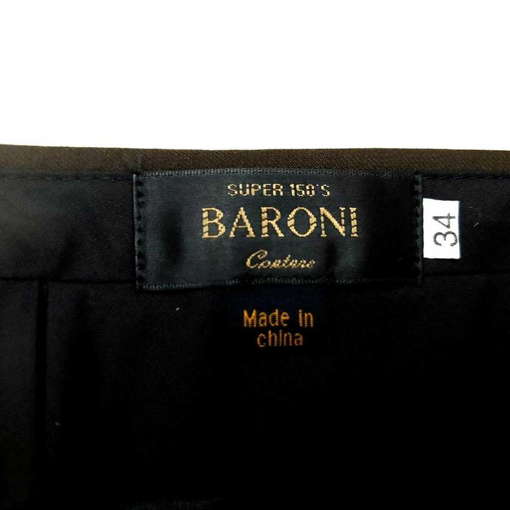 Vintage Baroni Couture Super 150s Wool Dress Pant… - image 4