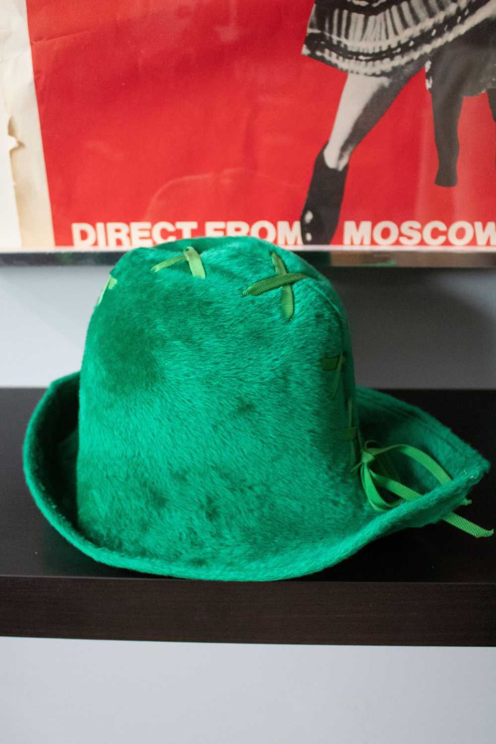 Mr. John Jr. kelly green chapeau - image 4