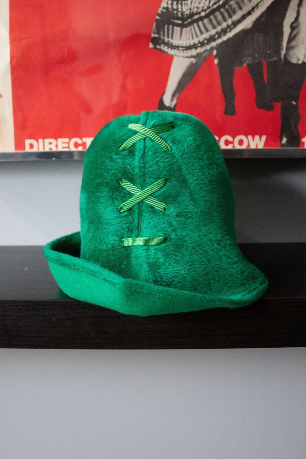Mr. John Jr. kelly green chapeau - image 5