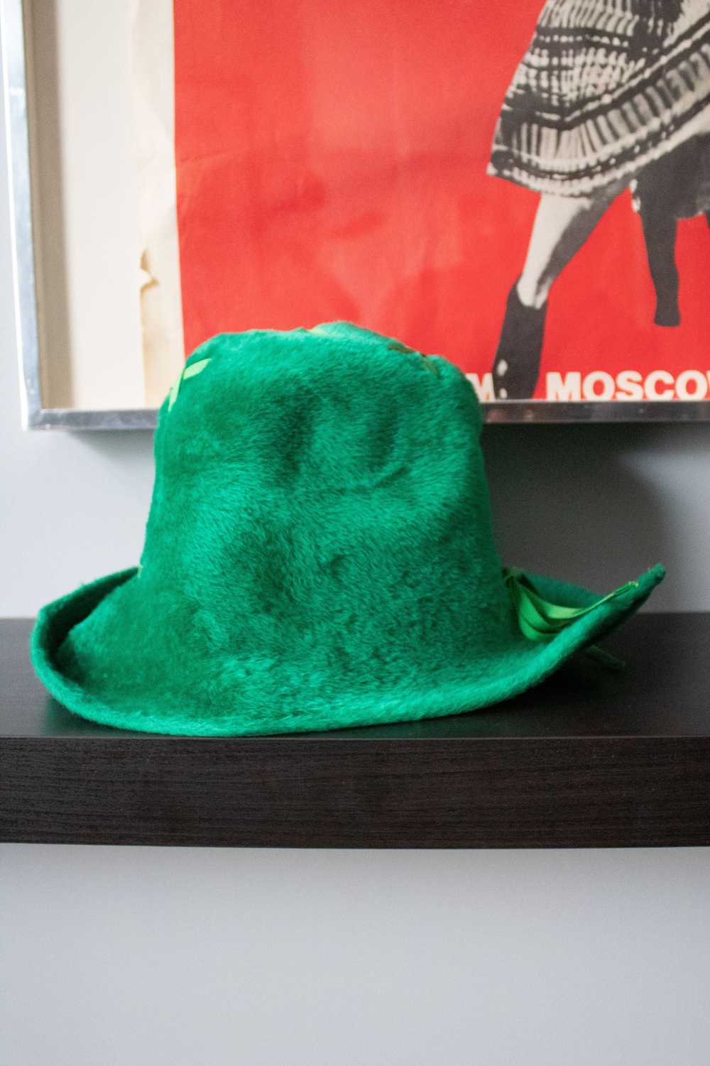 Mr. John Jr. kelly green chapeau - image 6