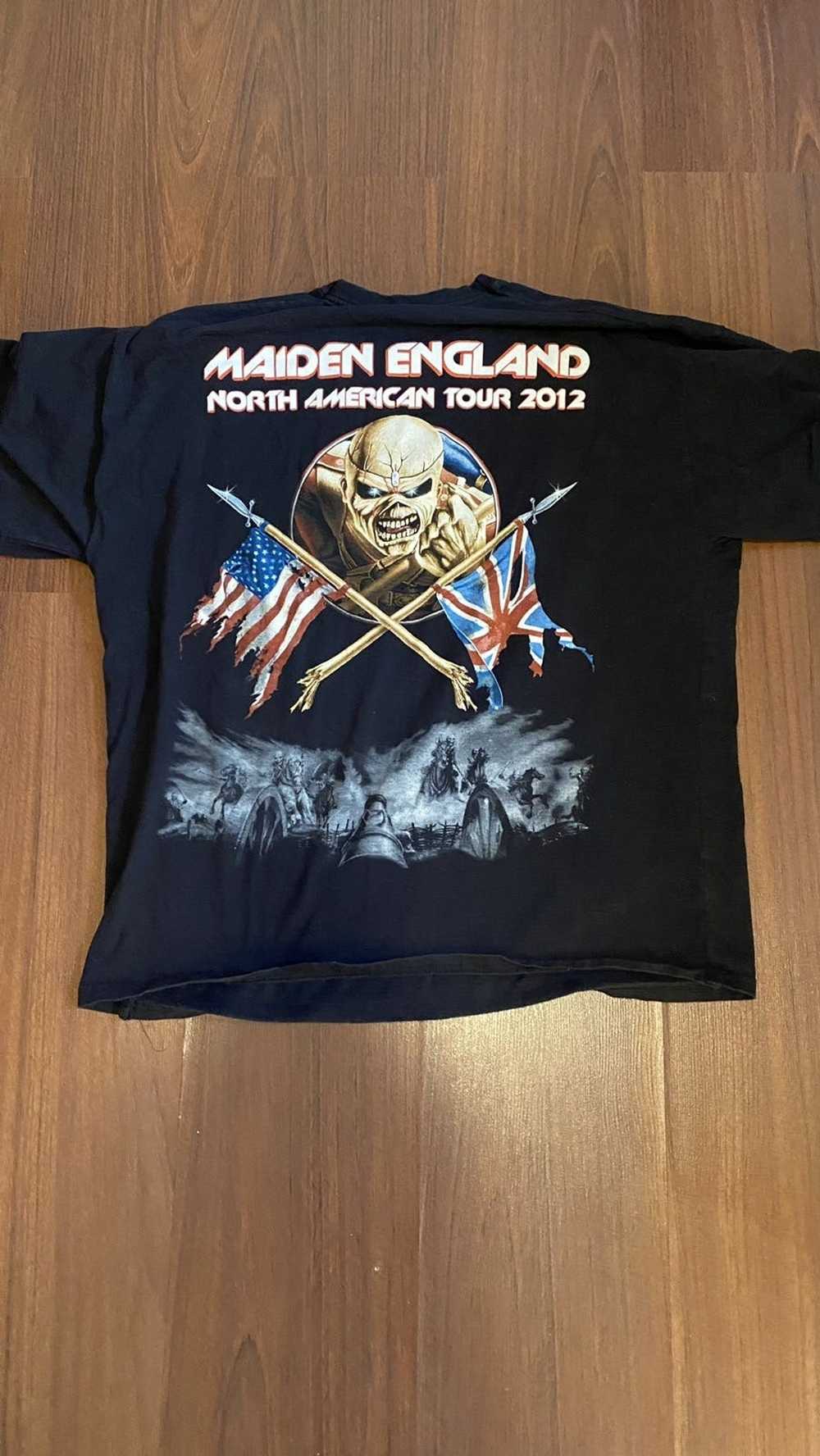 Band Tees × Iron Maiden × Vintage iron maiden Chi… - image 4