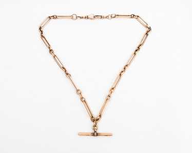 Victorian 9KT Albert Chain/Necklace - image 1