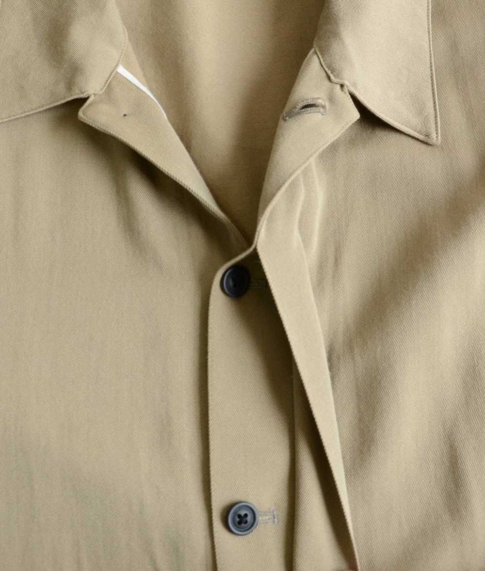 Uru beige blouson jacket wool & rayon size 3 - image 4