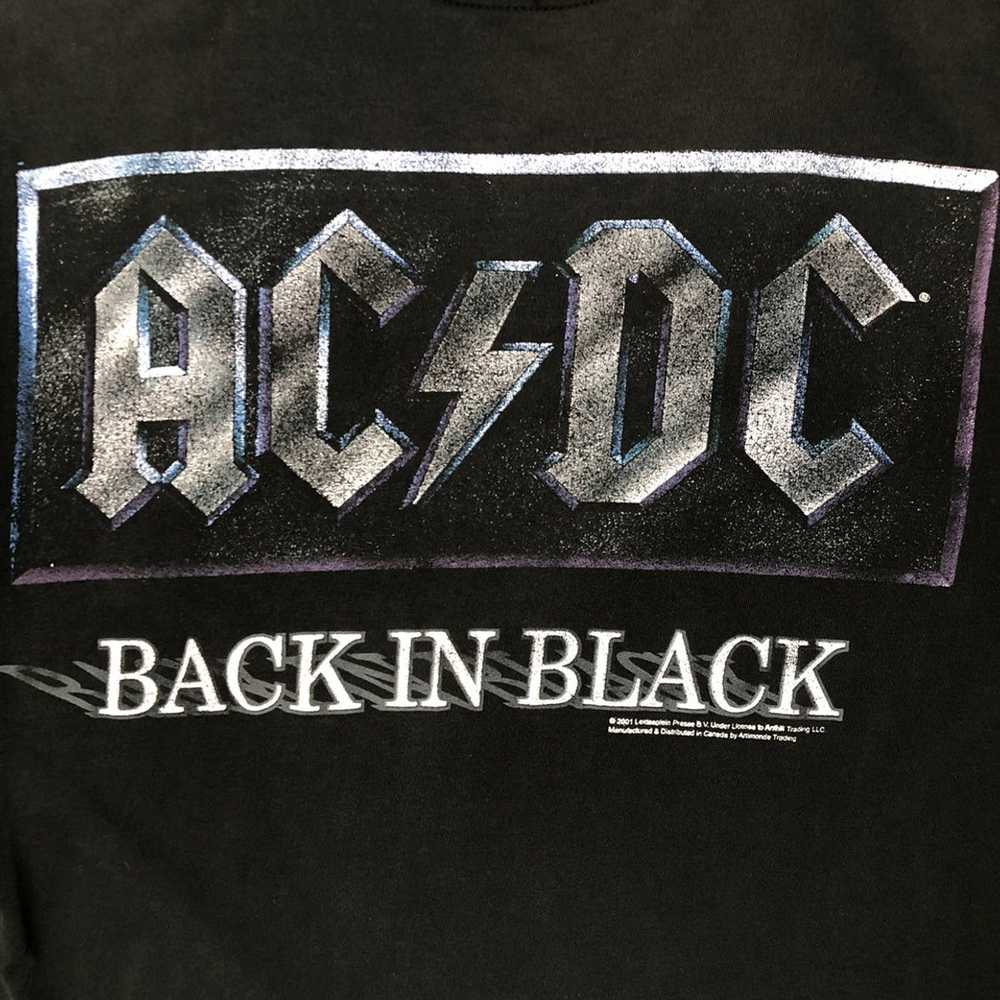 Ac/Dc × Band Tees × Vintage Vintage 2001 AC/DC Ba… - image 2