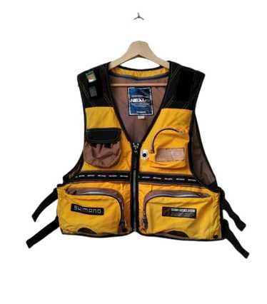 ウェア 00s OLD SHIMANO NEXUS fishing vest ウェア 00s OLD SHIMANO NEXUS fishing vest Vintage Shimano