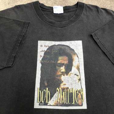 Band Tees × Bob Marley × Vintage Vtg. 90s Bob Marl