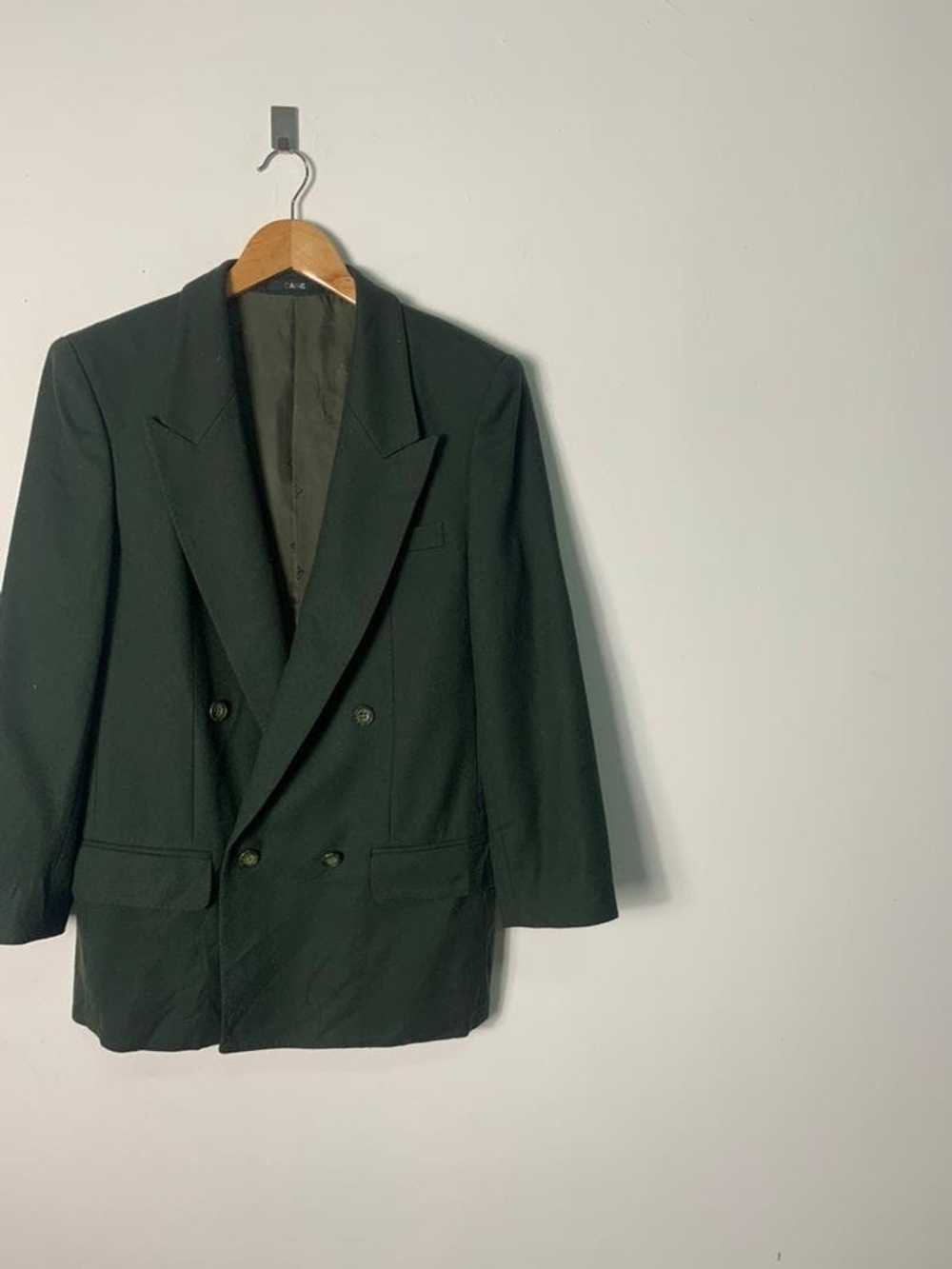 Daks London Daks London Green Coat Blazer Luxury … - image 2