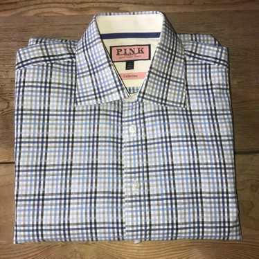 Thomas Pink Thomas Pink Collection Blue Checked S… - image 1