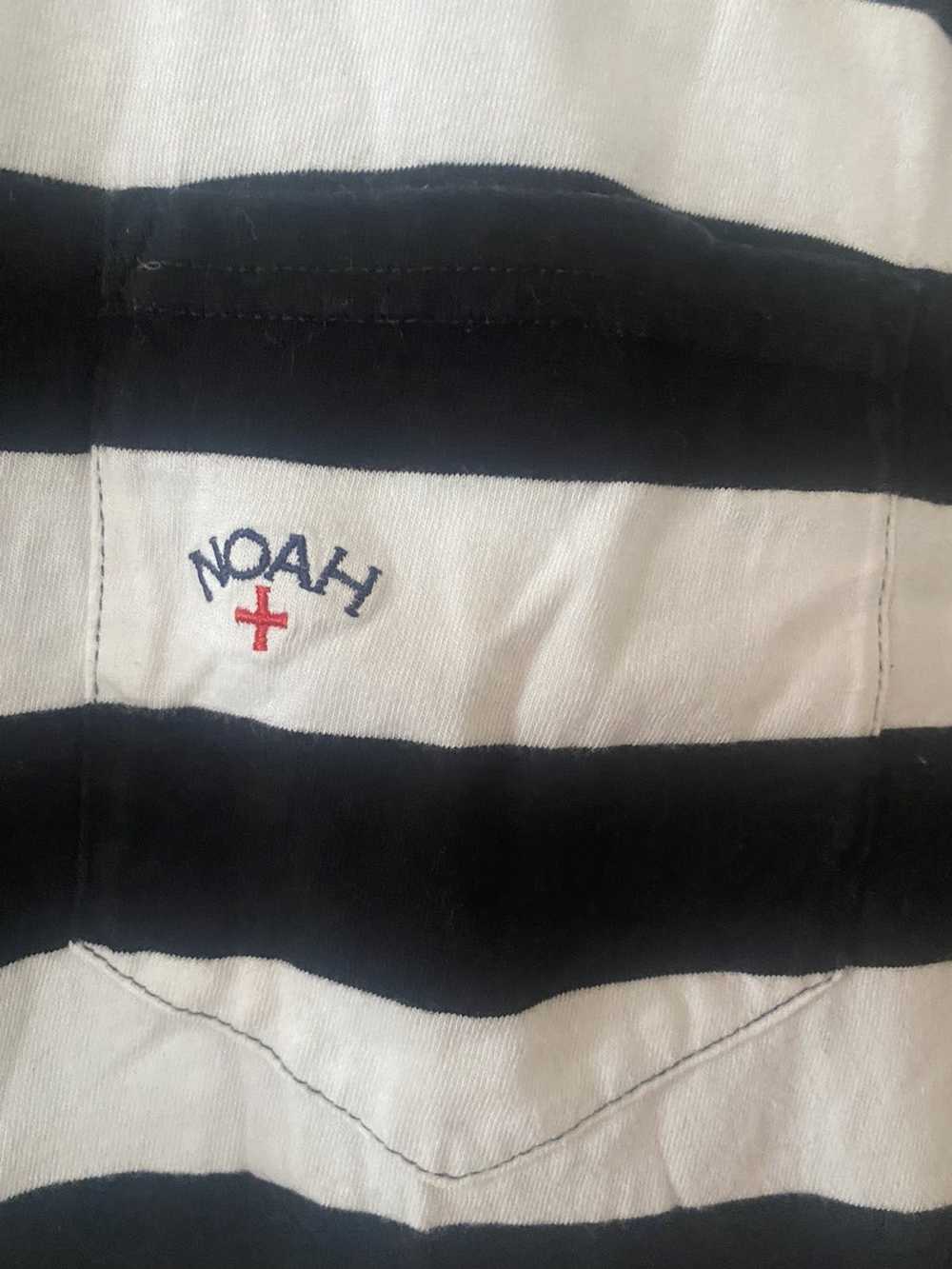 Noah Noah Black & White Striped Pocket Tee - image 2