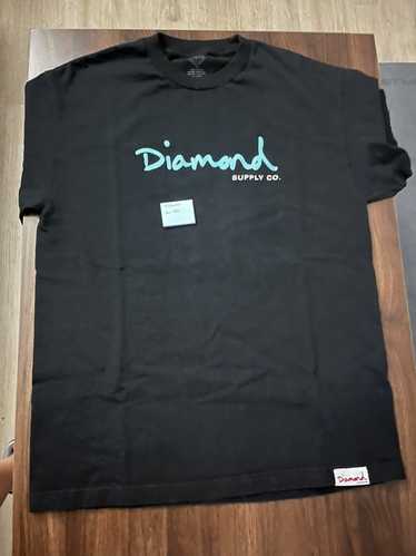Diamond Supply Co Diamond Supply logo Tee Tiffany